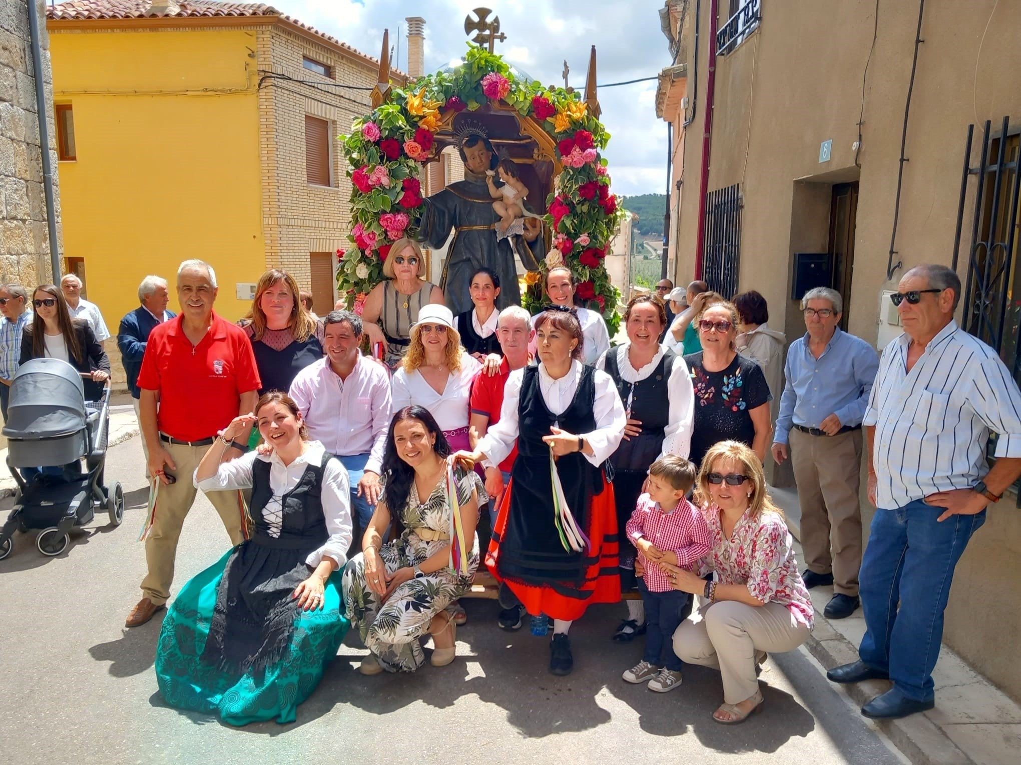 Castrillo de Don Juan celebra a San Antonio de Padua