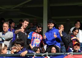 Gradas de la Segoviana durante el partido ante el Recreativo de Huelva.