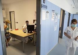 Centro de Salud de la localidad vallisoletana de Mojados.