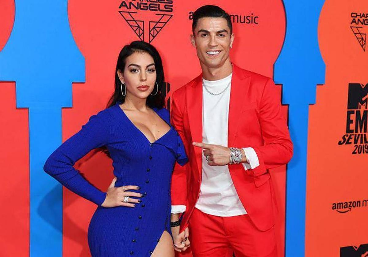 Cristiano Ronaldo y Georgina Rodríguez.