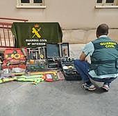 Detenidos tres jóvenes por el robo en casetas de obra en Cisneros