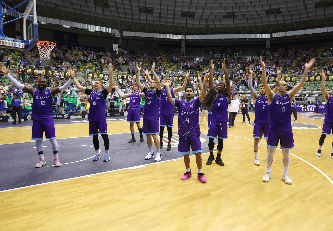 Zunder Palencia y UEMC Real Valladolid se han enfrentado en la Final Four de la LEB Oro