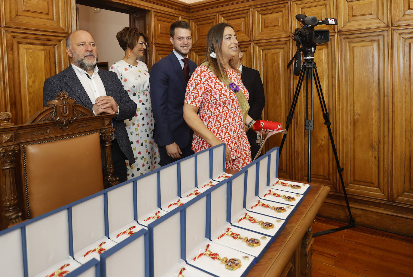 Saludos y felicitaciones en la nueva corporación de Palencia