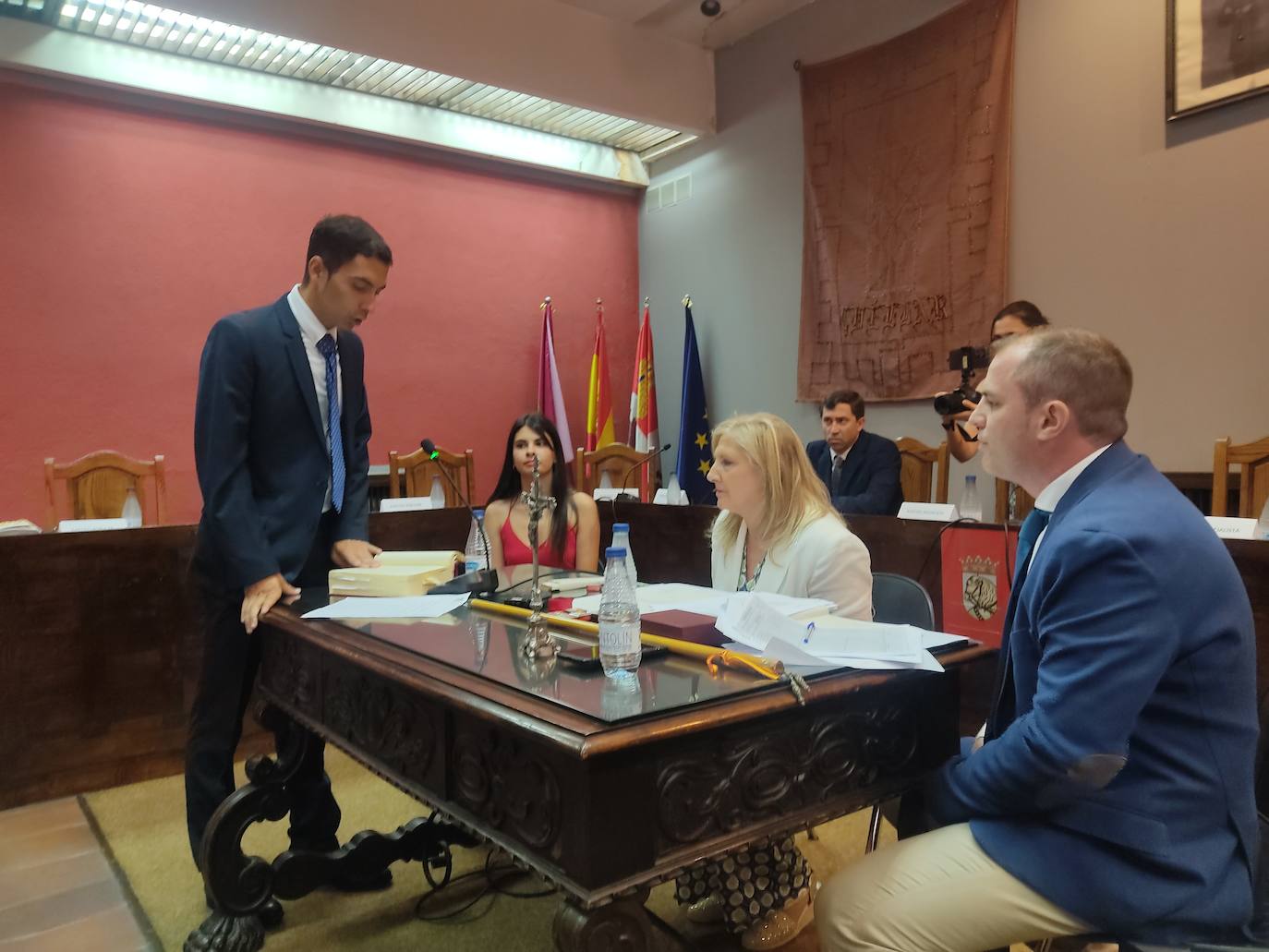 Pleno de constitución del Ayuntamiento de Cuéllar