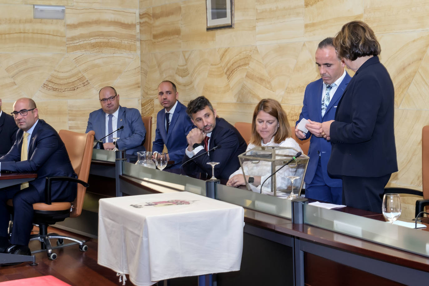 Pleno de constitución del Ayuntamiento del Real Sitio