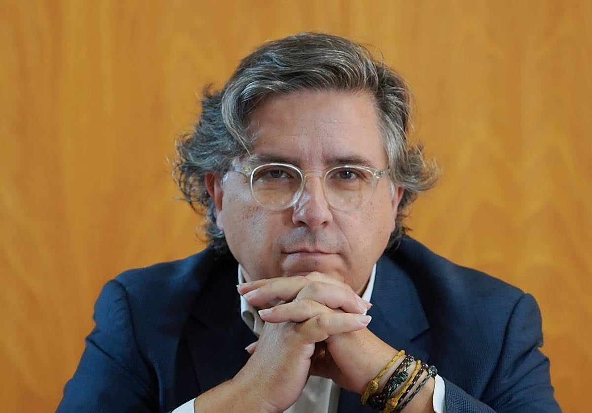 El vicepresidente de la Federación para la Promoción Rural Integral de Castilla y León (Princal), Víctor Jolín.