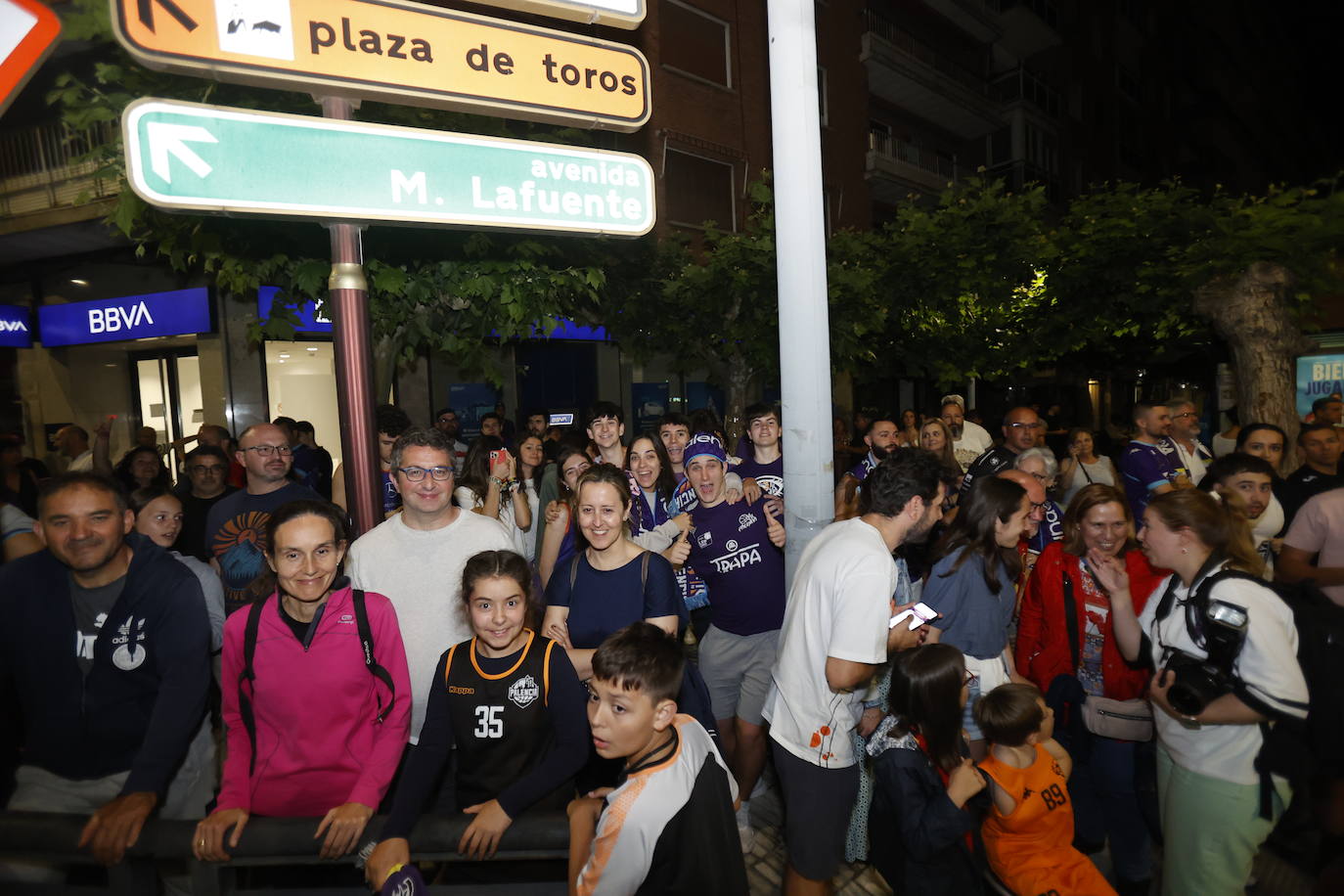 La Plaza de España espera al equipo