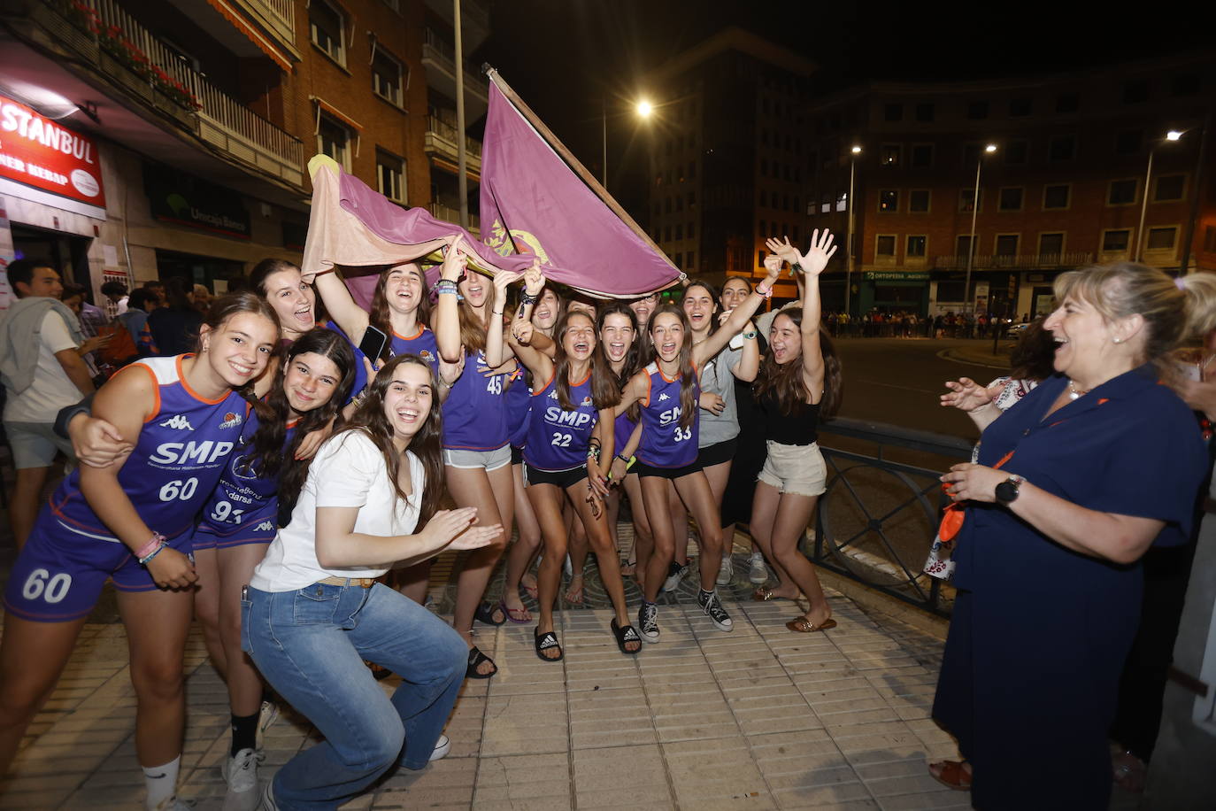 La Plaza de España espera al equipo