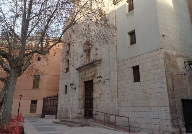 Fachada de la iglesia de San Nicolás.