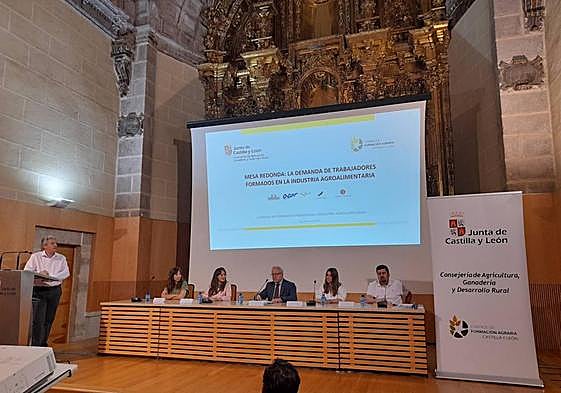 Mesa redonda durante la jornada celebrada en Ávila.