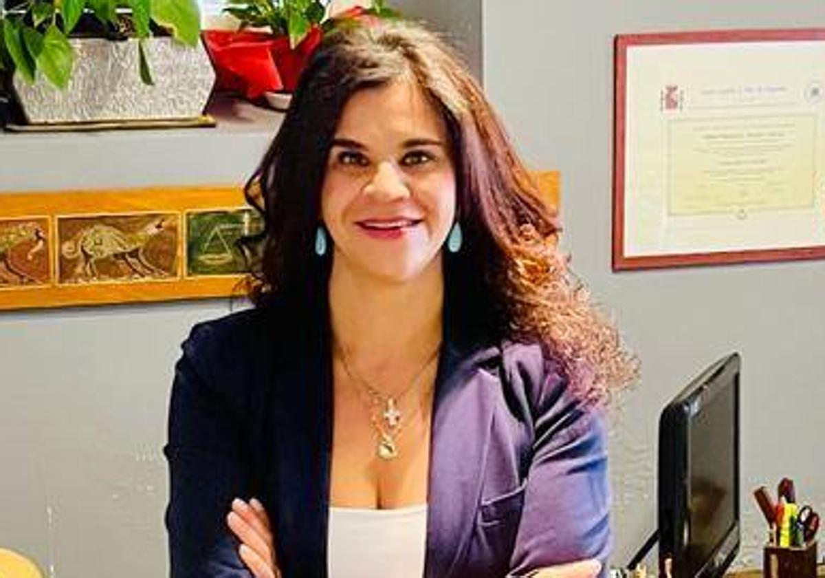 Fuencisla Arévalo, presidenta de Vox en Segovia y número uno por la provincia al Congreso en las elecciones generales.
