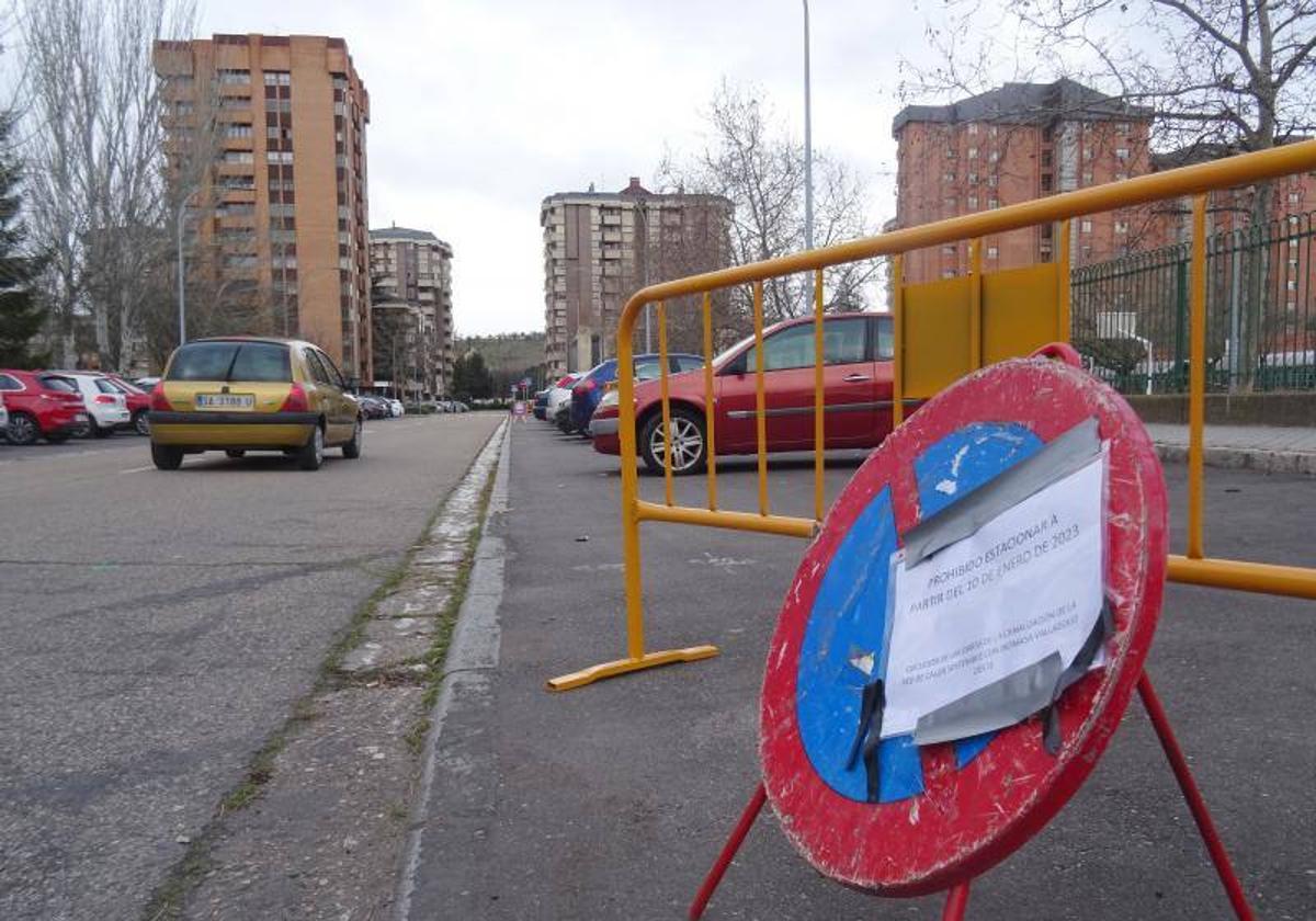 Obras en la calle Padre José Acosta.