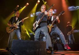 Concierto del grupo Hombres G en el 'Magdalena Deluxe'