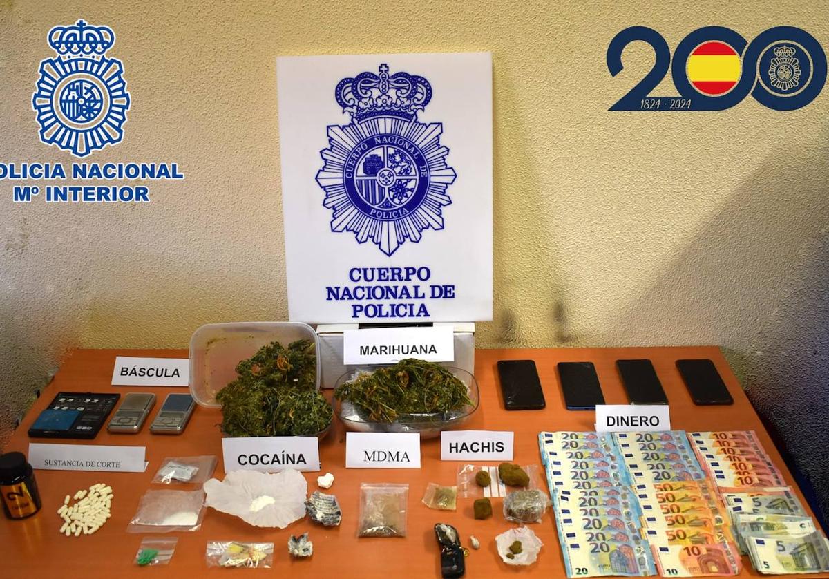Los detenidos en la operación contra el tráfico de drogas se elevan a cinco