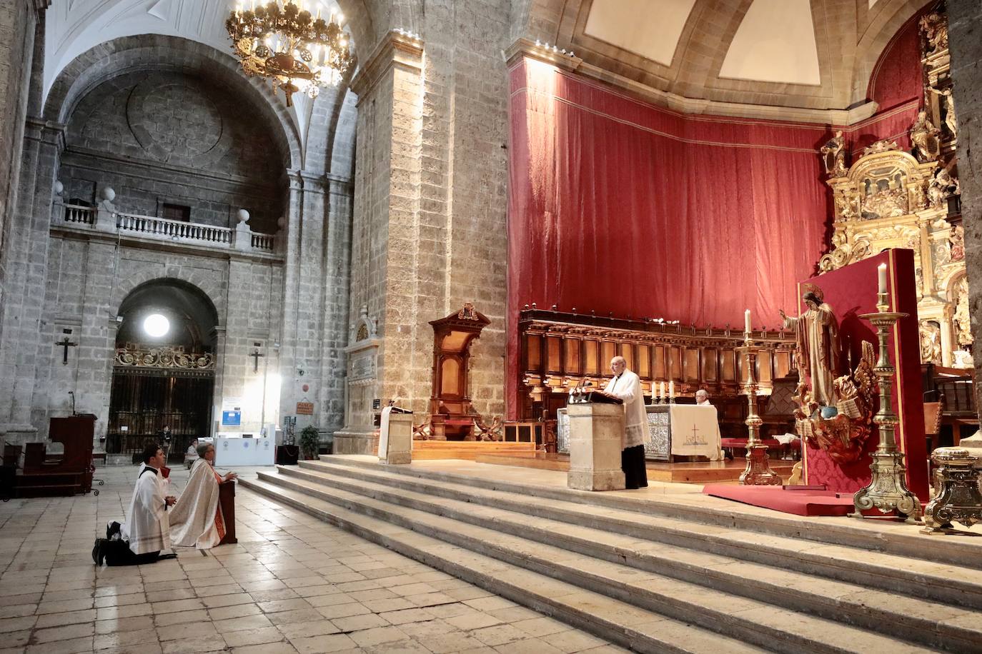 Bendición de la ciudad de Valladolid desde la torre de la Catedral