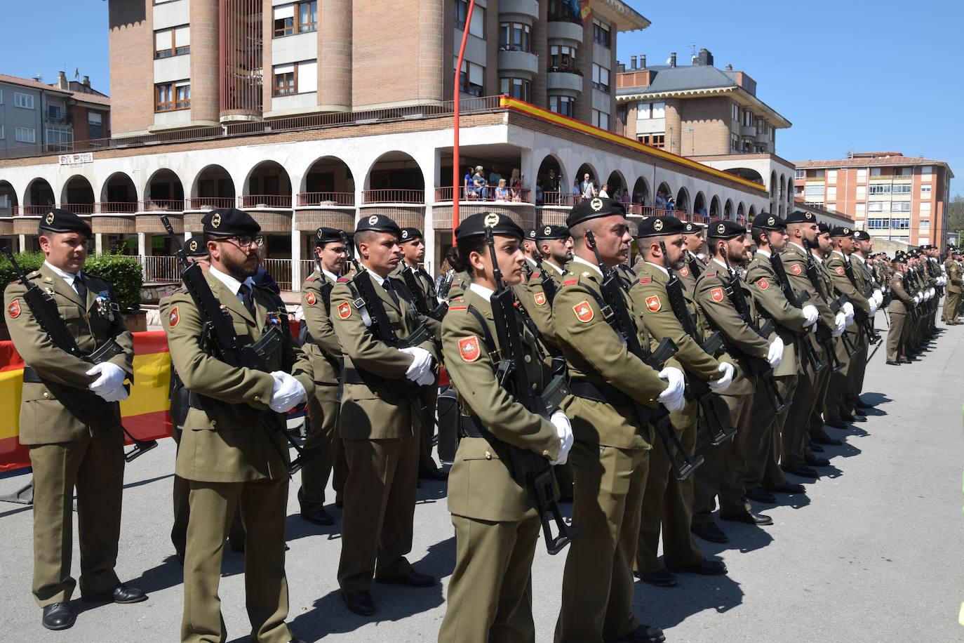 Jura de bandera en Guardo