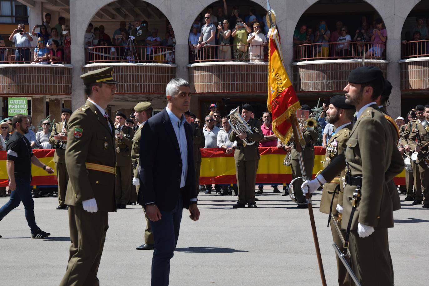 Jura de bandera en Guardo