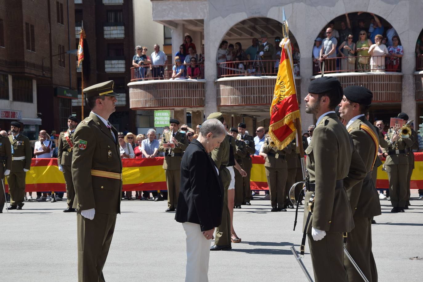 Jura de bandera en Guardo