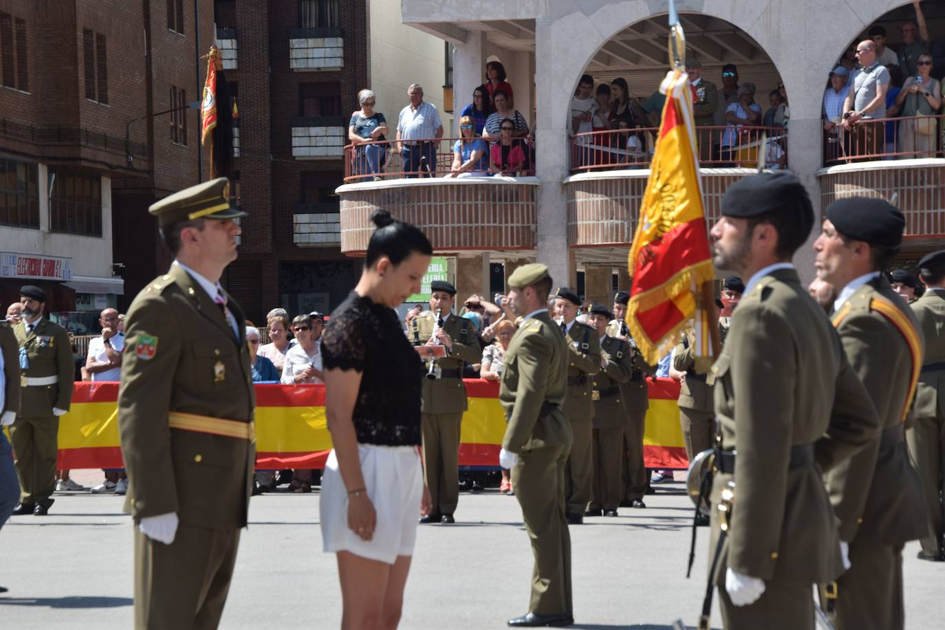 Jura de bandera en Guardo