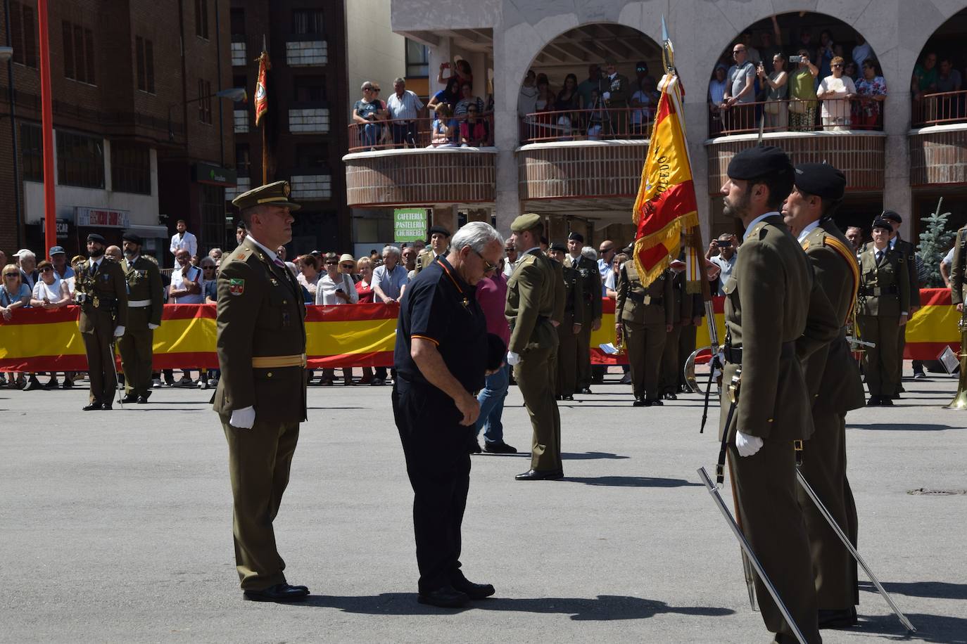 Jura de bandera en Guardo