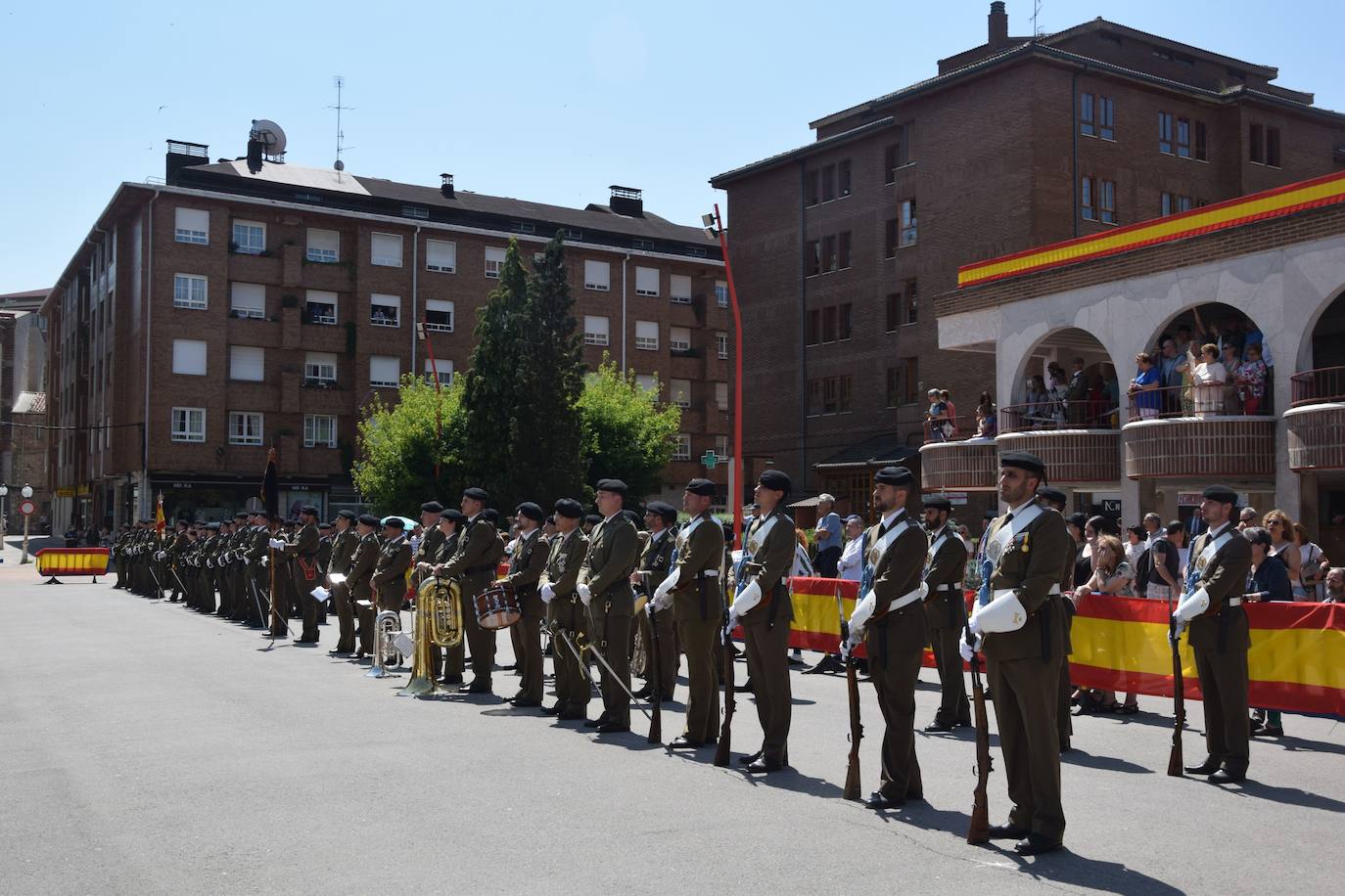 Jura de bandera en Guardo