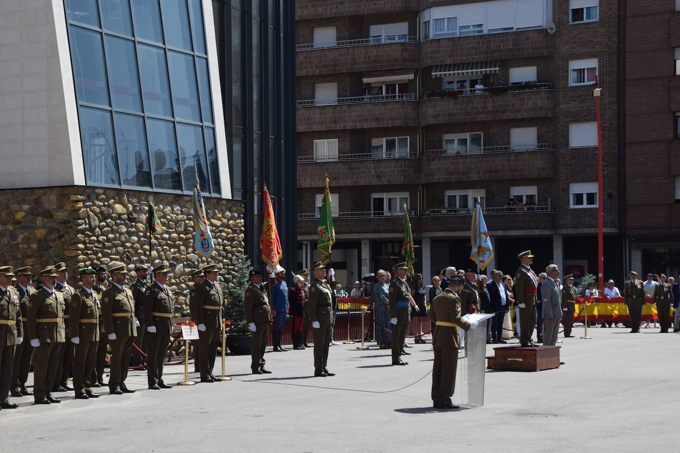 Jura de bandera en Guardo