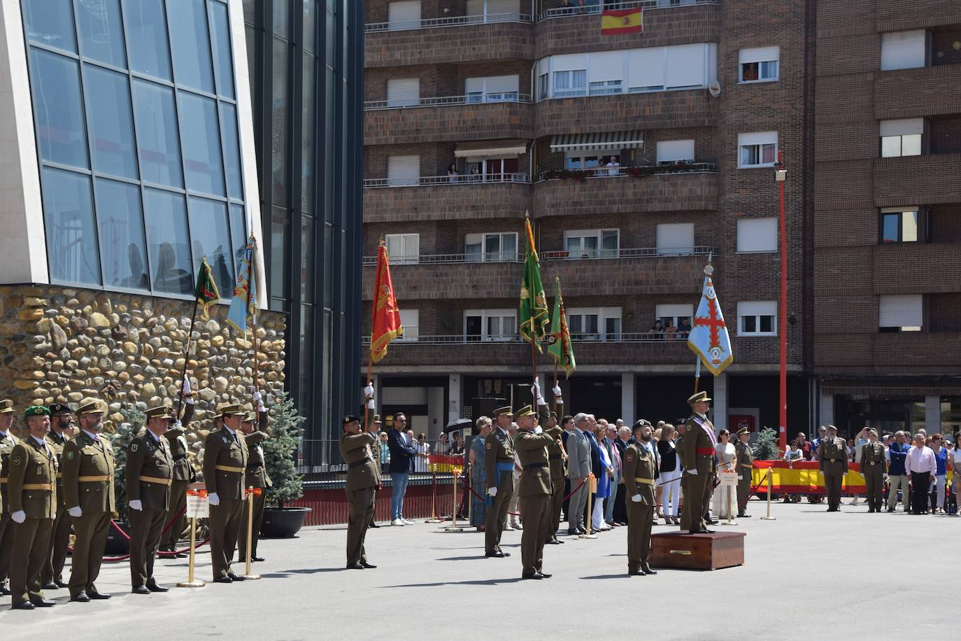 Jura de bandera en Guardo