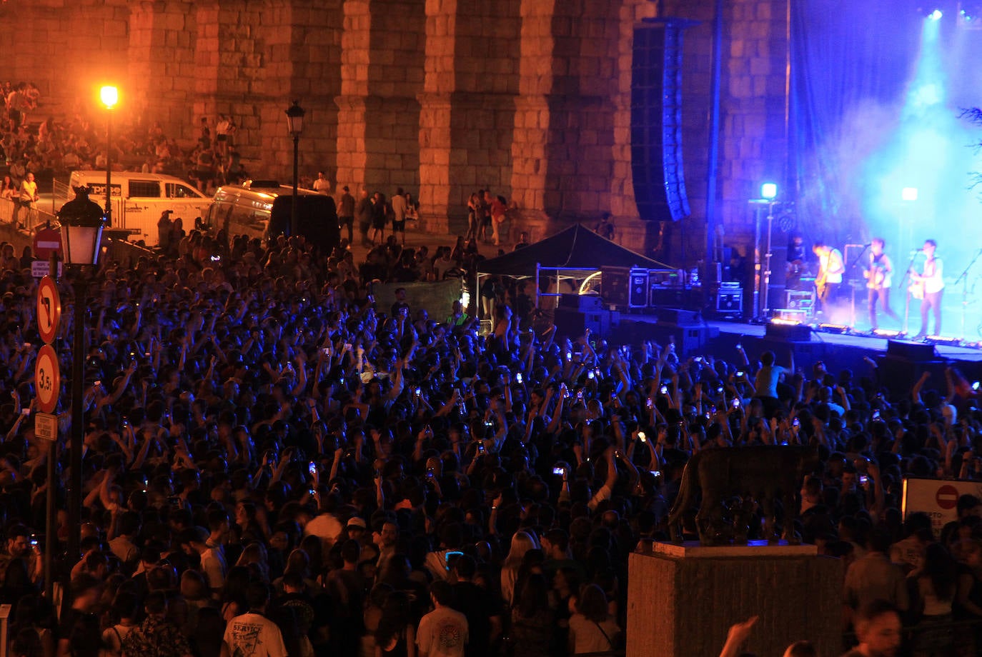 Primera noche de las Fiestas de Segovia (2)