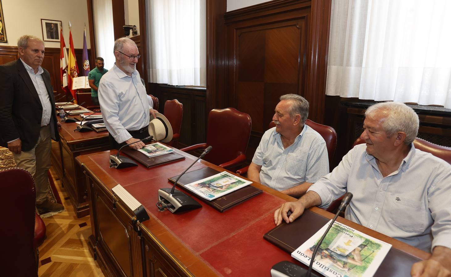 La Diputación de Palencia cierra el mandato con nueve despedidas