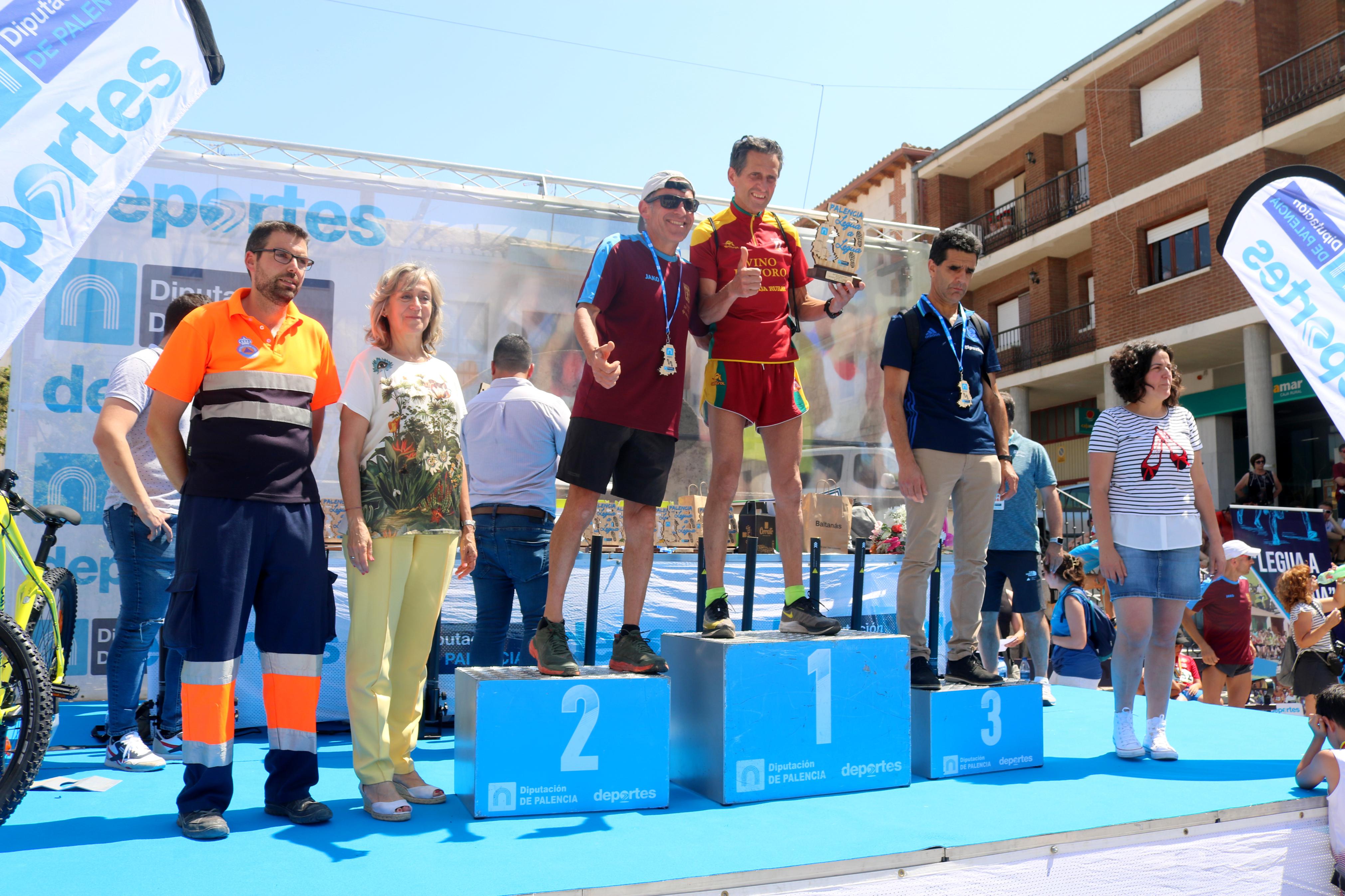 Marcos Rojo y Emma Pérez, vencedores del circuito &#039;Palencia, Legua a Legua&#039;