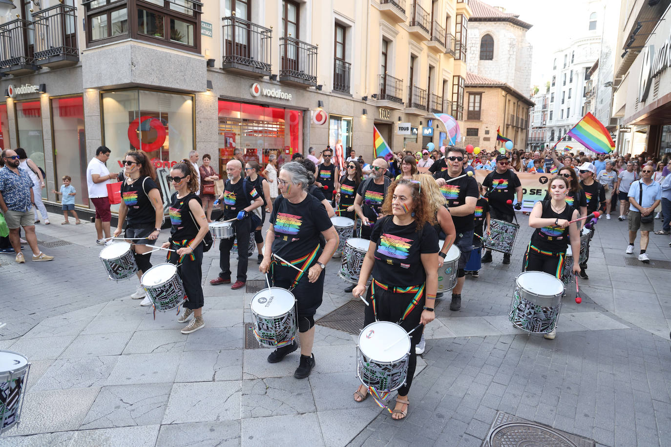 La manifestación de la comunidad LGTBIQ+, en imágenes