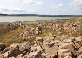 Estado actual del embalse de Aguilar.