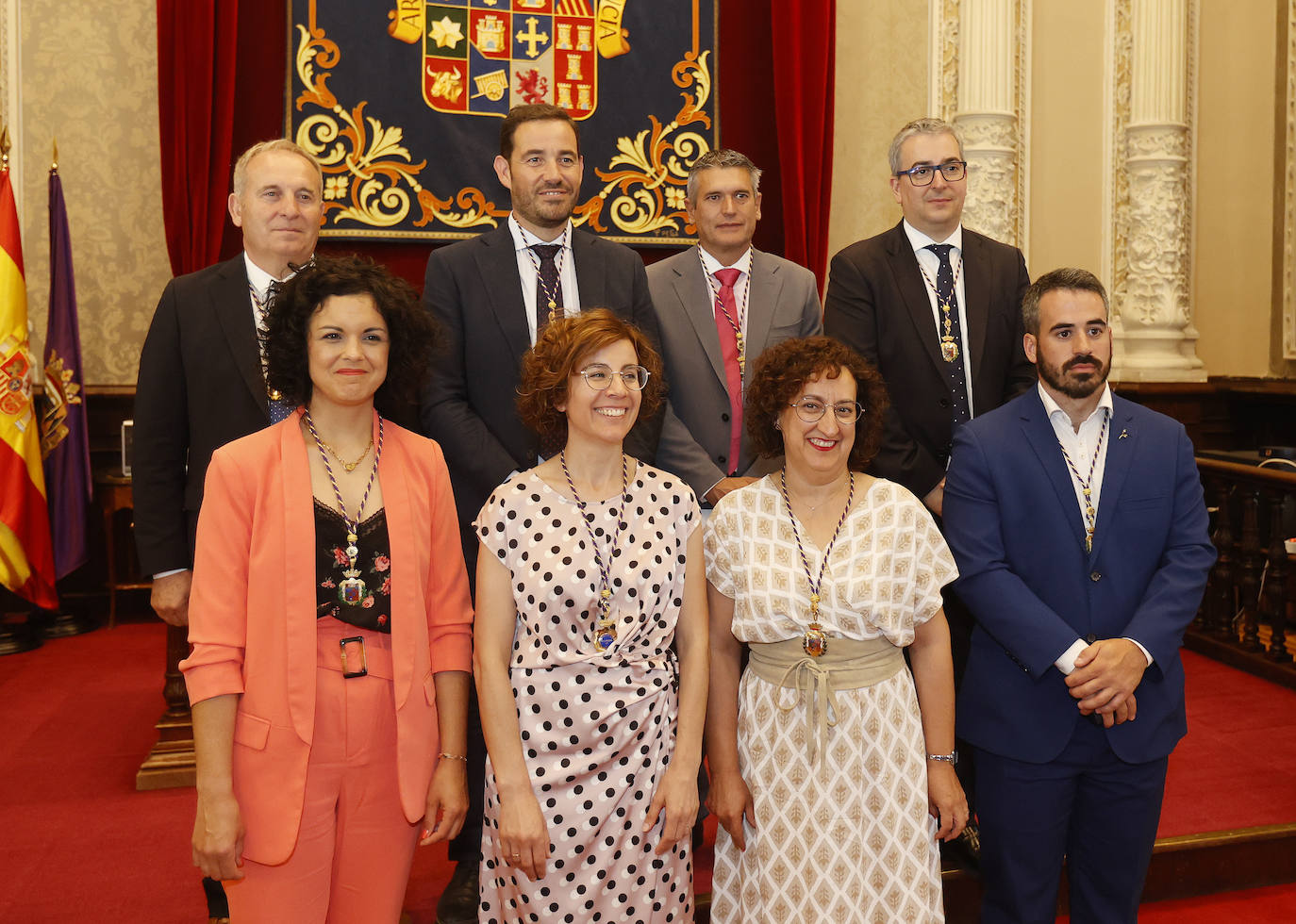 Así se ha constituido la nueva corporación de la Diputación de Palencia