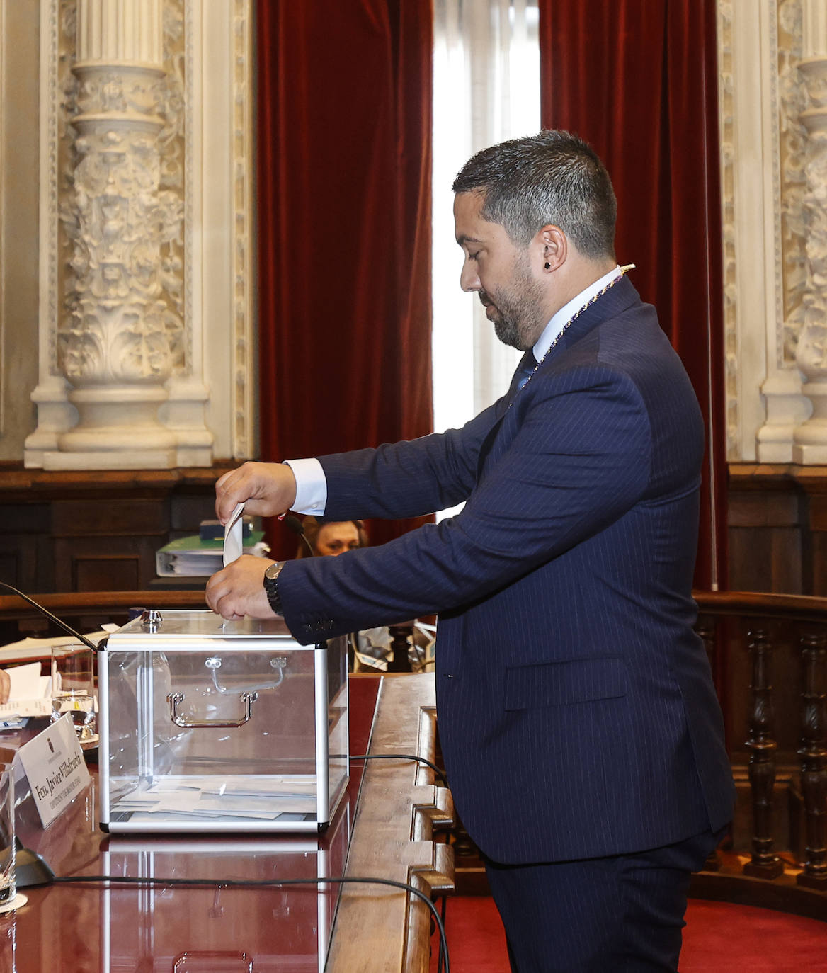 Así han votado los 25 diputados provinciales de Palencia