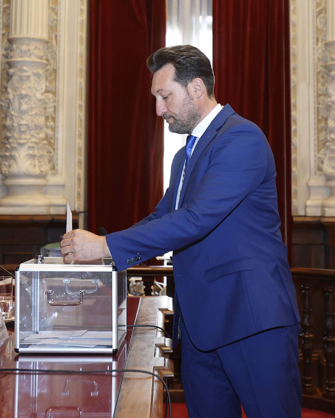 Así han votado los 25 diputados provinciales de Palencia