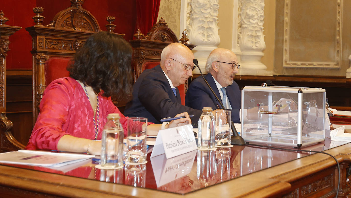 Así han votado los 25 diputados provinciales de Palencia