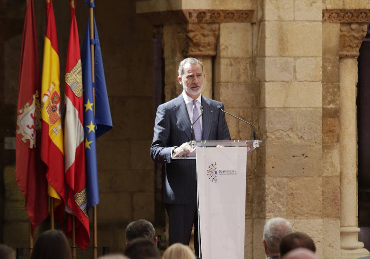 El Rey inauguró este viernes la conferencia internacional para conmemorar el Día Internacional del Parlamentarismo.