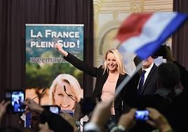 Marion Marèchal, en su etapa de política del Frente Nacional francés.