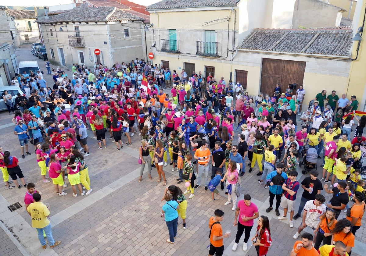 Pasacalles en Valoria la Buena.