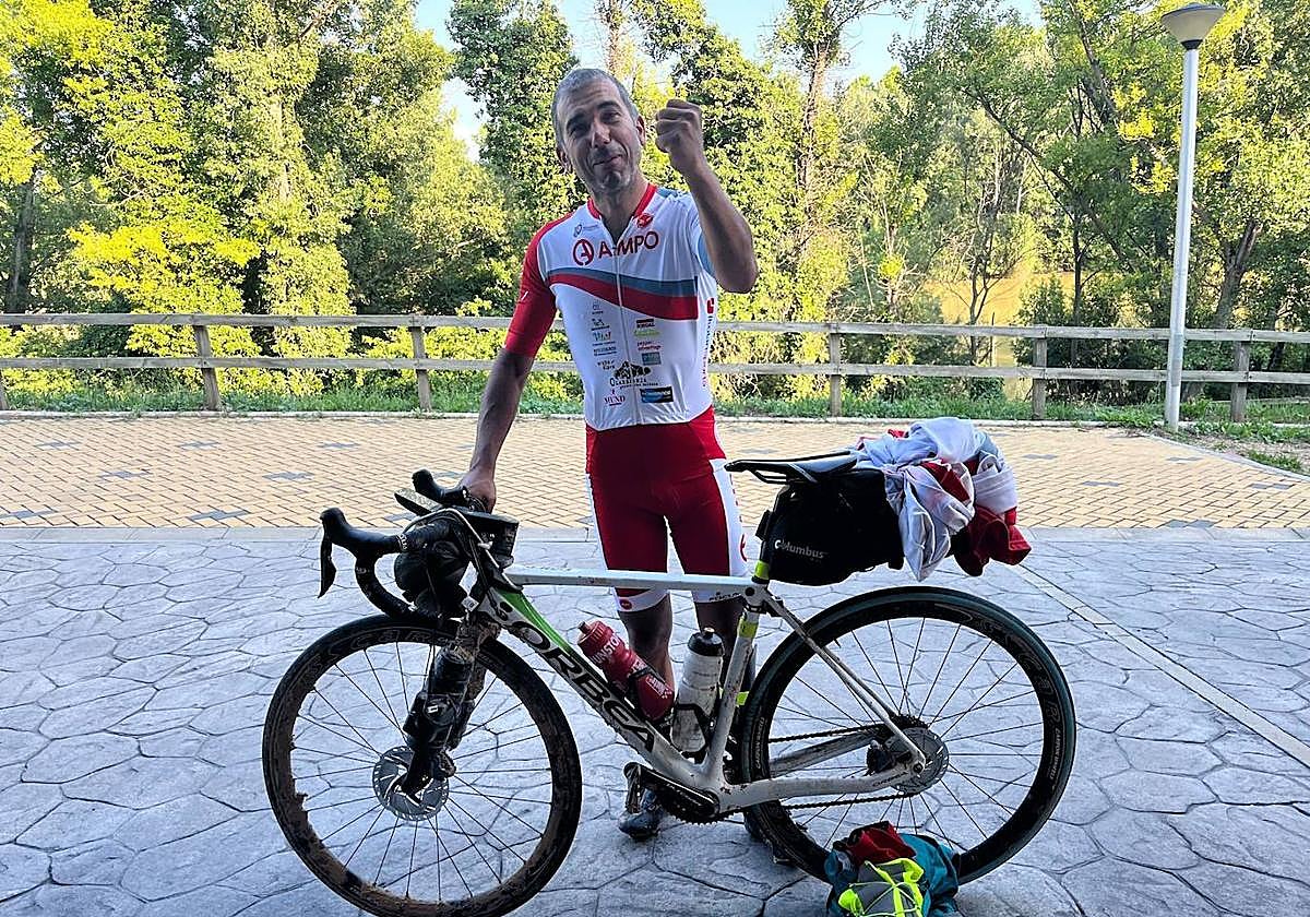 Guillermo Prieto, a sus llegada a Valladolid.