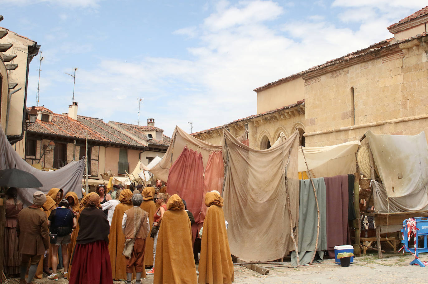 Rodaje de Beguinas en San Lorenzo