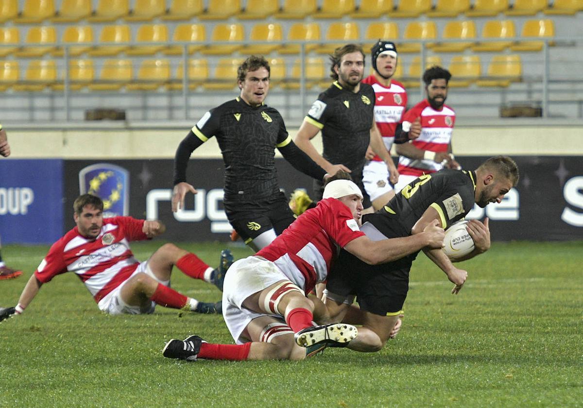 Imagen de la semifinal del año pasado entre Iberians y Black Lion.