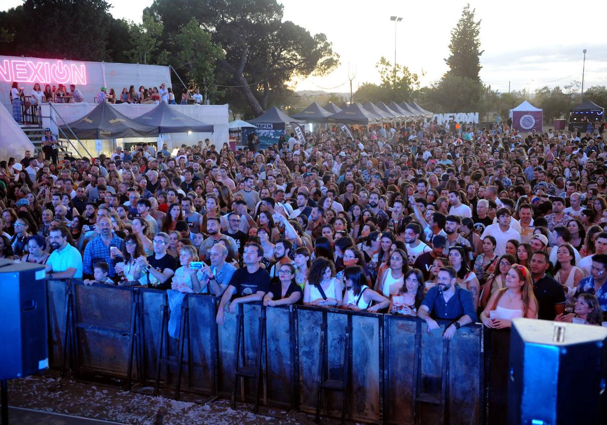 Asistentes al Conexión Valladolid enuno de los conciertos