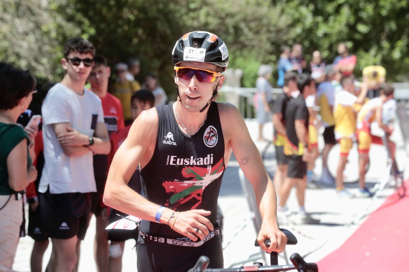 El campeonato Nacional de Triatlón Cadete por equipos, en imágenes