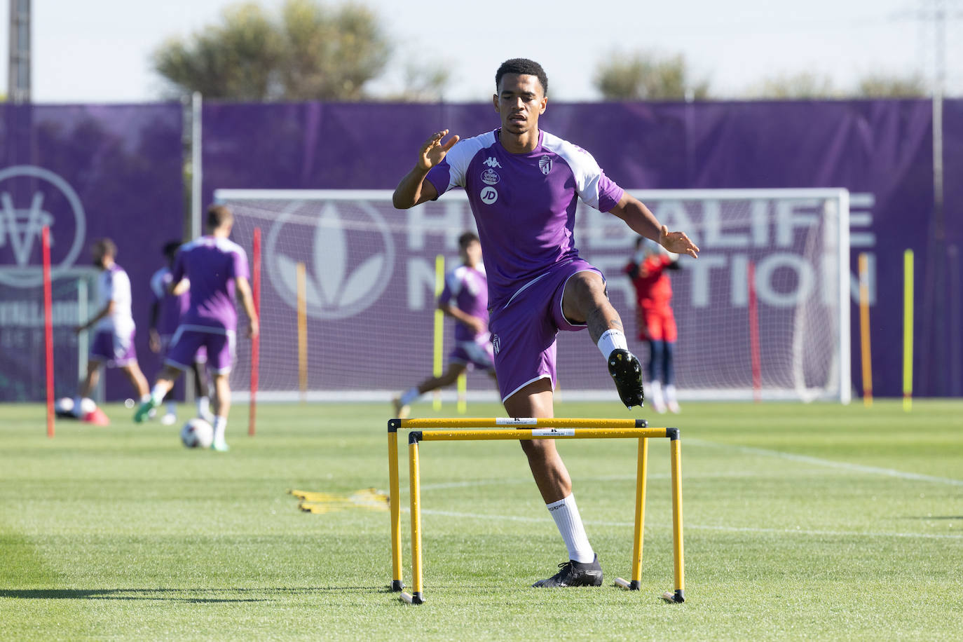 Primer entrenamiento de la pretemporada del Real Valladolid