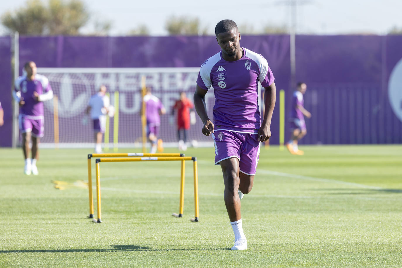 Primer entrenamiento de la pretemporada del Real Valladolid