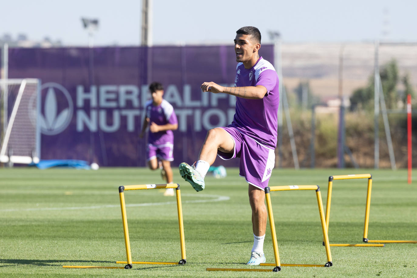 Primer entrenamiento de la pretemporada del Real Valladolid