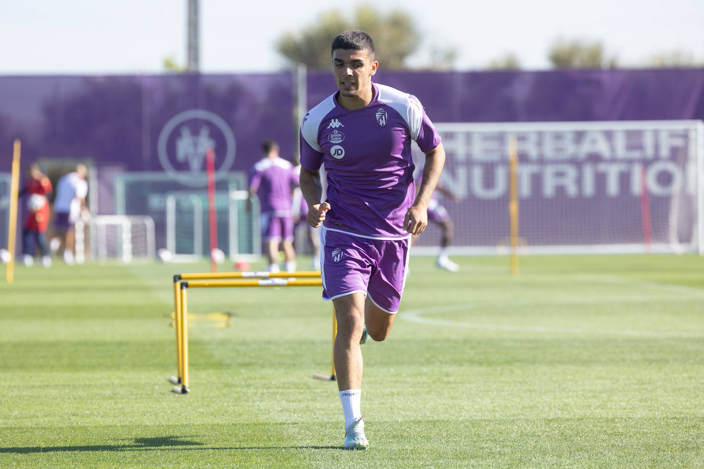 Primer entrenamiento de la pretemporada del Real Valladolid