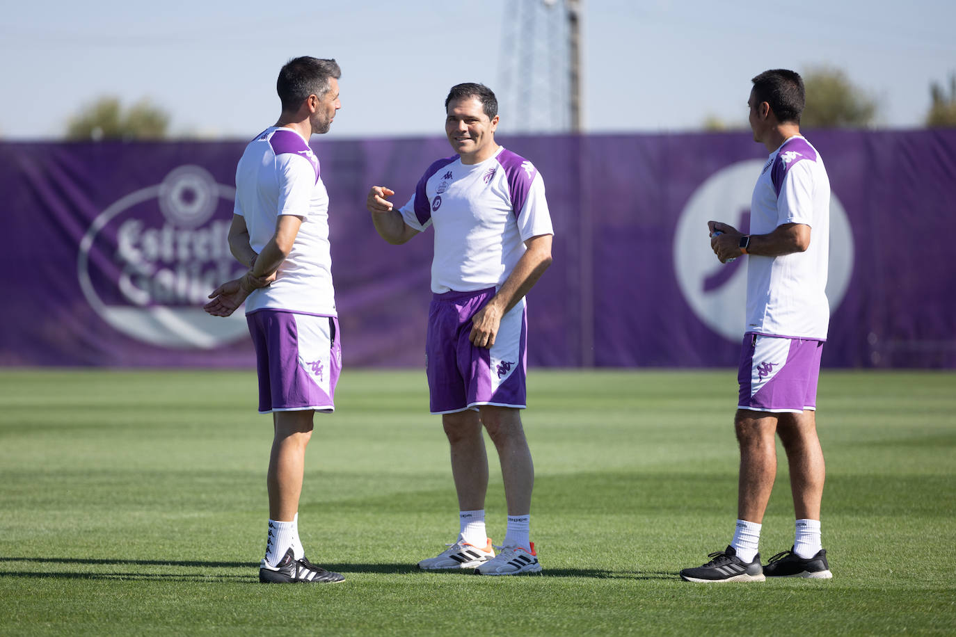 Primer entrenamiento de la pretemporada del Real Valladolid