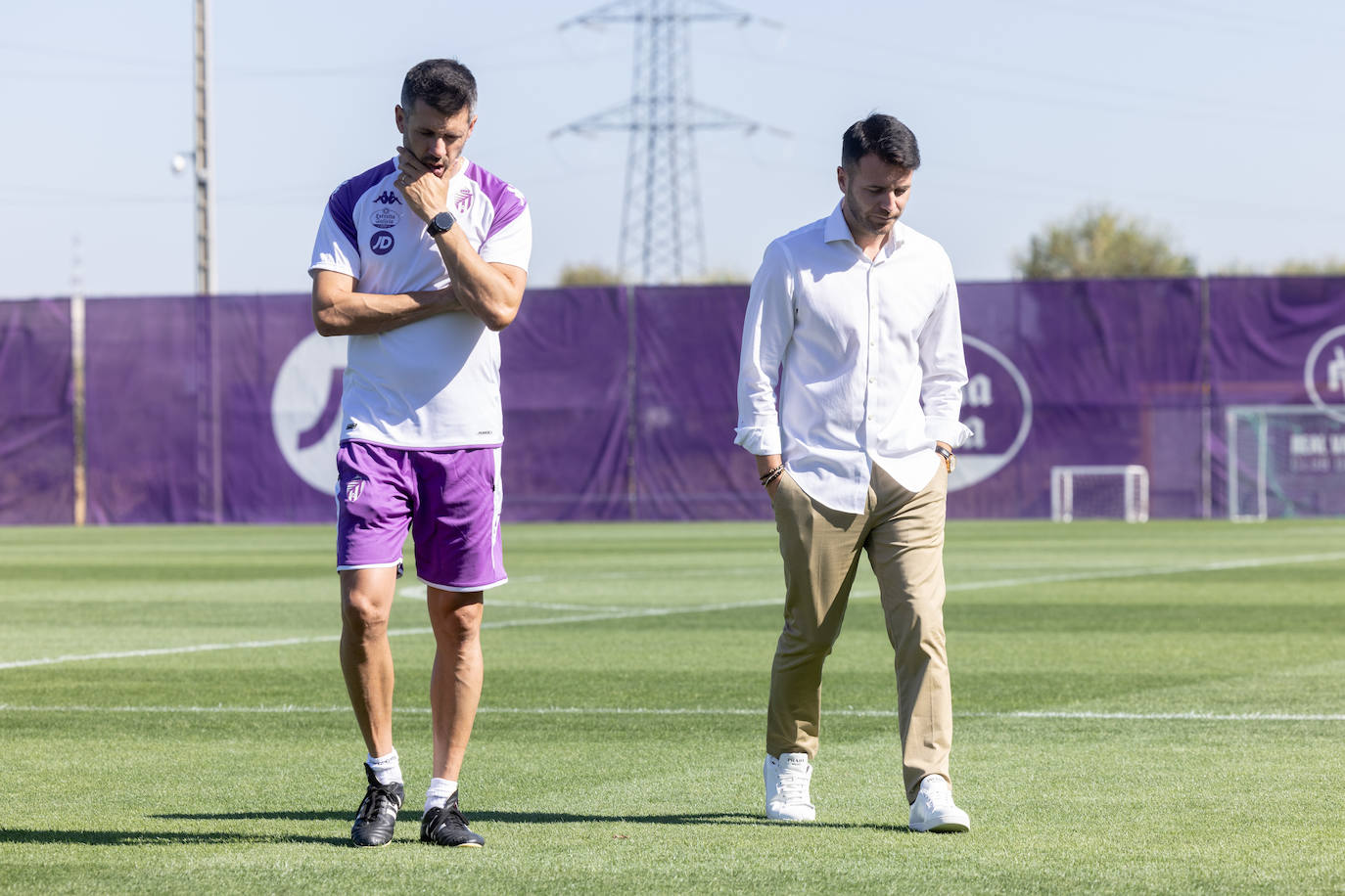 Primer entrenamiento de la pretemporada del Real Valladolid